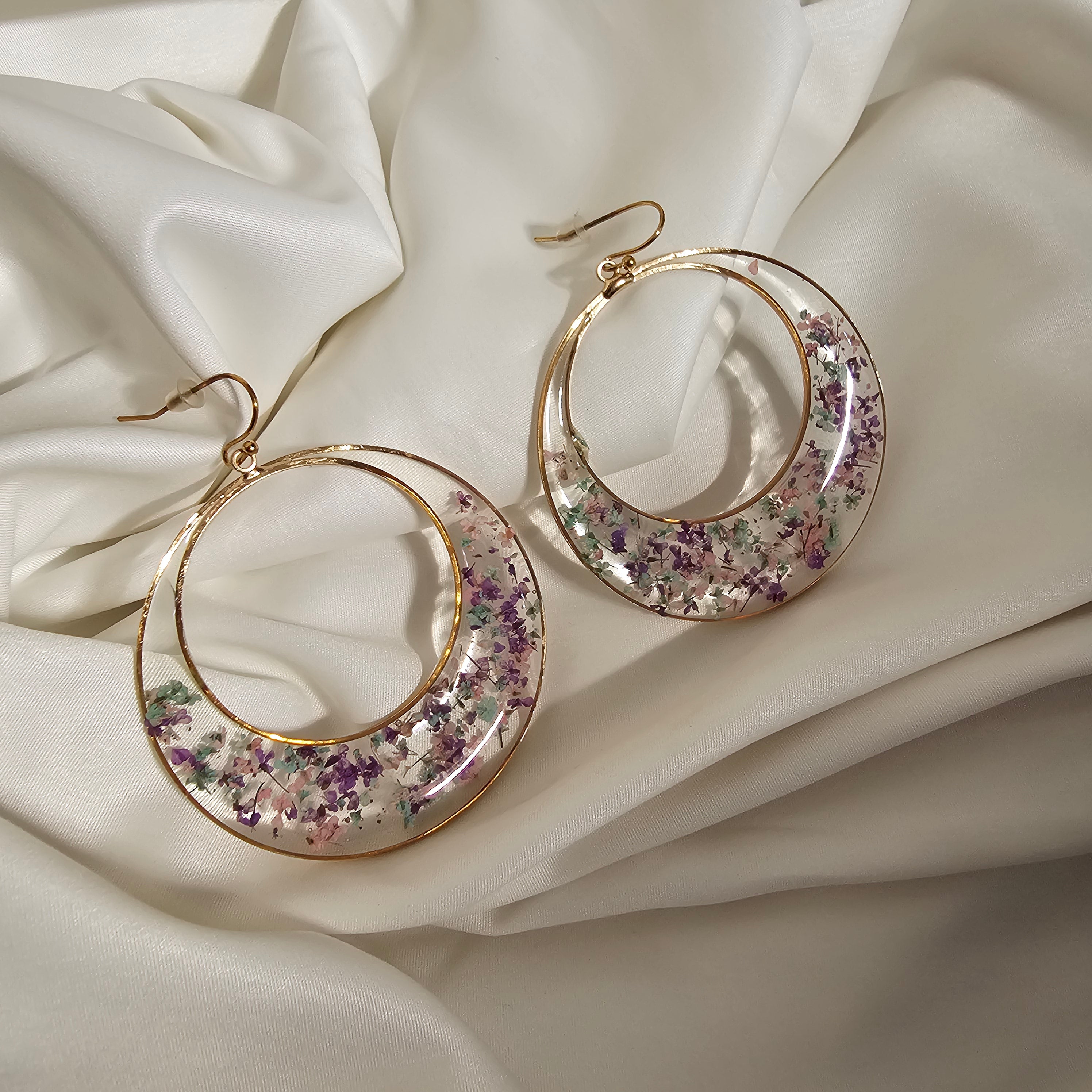 Floral Hoops
